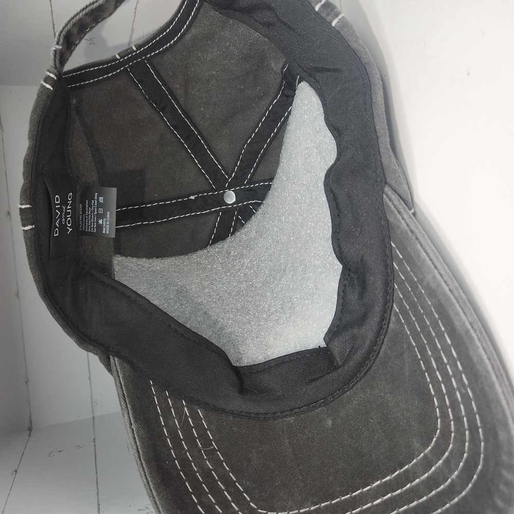 Distressed MAMA BEAR Leapord Baseball Hat Cap David and Young NWOT - Picture 2 of 3